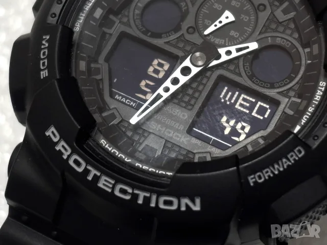 Като нов! Casio G-Shock GA-100-1A1, снимка 7 - Мъжки - 55559018
