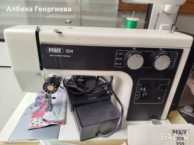 Метална шевна машина PFAFF 204 , снимка 4 - Шевни машини - 54892745