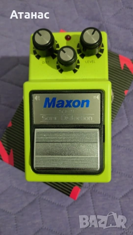 Ефект за китара - Maxon SD-9 Sonic Distortion, снимка 10 - Китари - 54456577