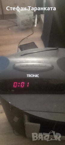 радио приемник часовник и аларма TRONIC