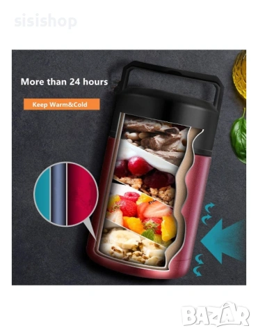 Практична термо кутия за офиса и училище 2748, снимка 9 - Други стоки за дома - 54065277