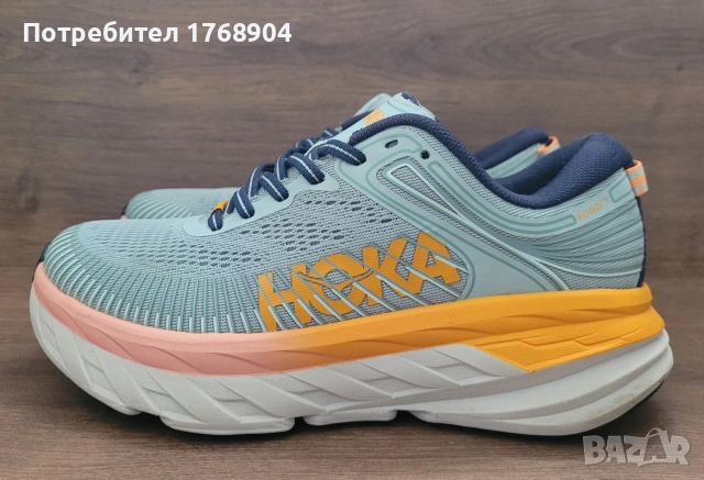 Детски маратонки Hoka Bondi 7-36 2/3номер, снимка 2 - Детски маратонки - 54979039