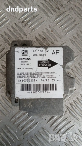 Airbag модул Opel Astra G 1998 90520841 1923594 5WK4168