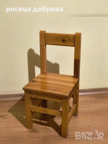Детски комплект от естествено дърво (чам) - масичка и столче - 38 евро за комплекта , снимка 9 - Играчки за стая - 54211923