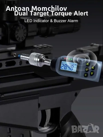 Динамометрична отвертка GROWNEER Digital Torque Set, снимка 3 - Отвертки - 54827741