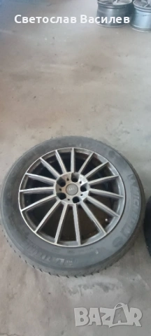Джанти с гуми Michelin 235/55 R18 за Audi A8 – комплект, снимка 4 - Гуми и джанти - 54135315