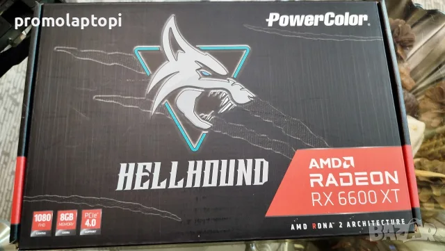 Продавам AMD Radeon RX 6600 XT 8GB PowerColor Hellhound, снимка 8 - Видеокарти - 55640872