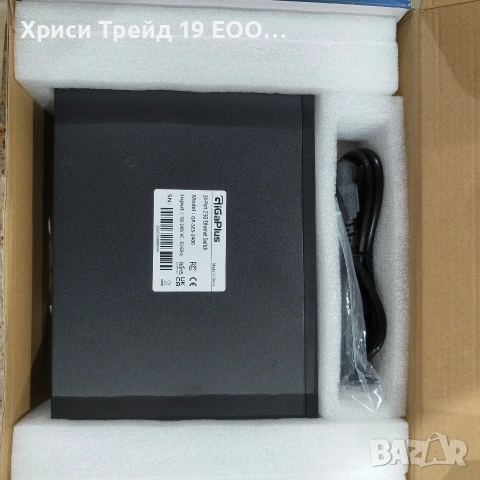 24-портов 2.5G Мрежов Суич GiGaPlus (GP-S25-2400) – Fanless, Метален, снимка 6 - Кабели и адаптери - 54991457