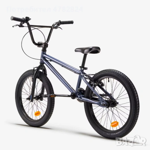 Детски велосипед BMX 20" WIPE 500 с подарък фар и степенка (опорната стойка)