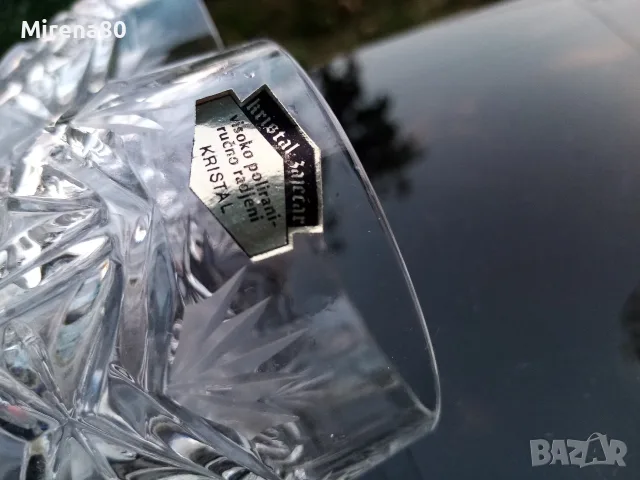 Кристален сервиз за вино НОВ - Югославия ! , снимка 9 - Сервизи - 55546931