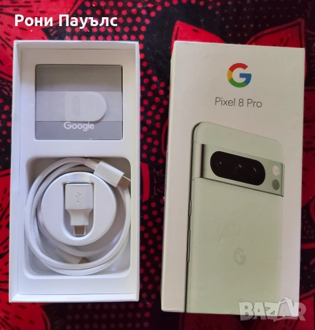 Google Pixel 8 Pro 12GB/128GB | Като нов | Гаранция до 2028 г., снимка 3 - Други - 55148847