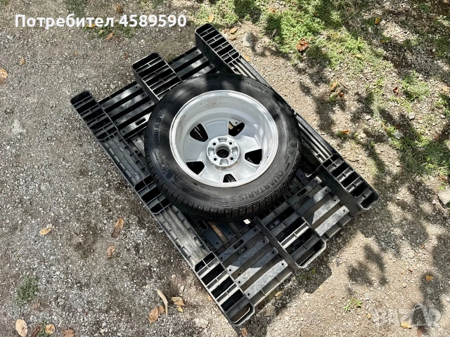 НОВО Резервна гума+АЛУМИНИЕВА ДЖАНТА 15цола 4x100 за Opel,Chevrolet,Fiat, снимка 9 - Гуми и джанти - 55283507