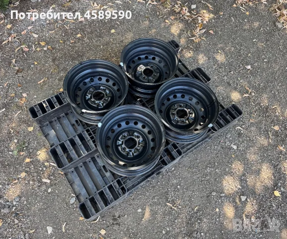 4бр.Оригинални джанти 14цола 4x114.3 за бус Nissan NV200(2009-2025), снимка 11 - Гуми и джанти - 55531412