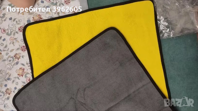 🚗✨ ПРОФЕСИОНАЛНА МИКРОФИБЪРНА КЪРПА 400GSM – 100x50 см ✨🚗, снимка 2 - Аксесоари и консумативи - 53981631