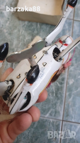 Стара ламаринена играчка Кон с ключе, снимка 5 - Колекции - 54278675