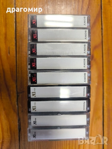 мини дв касети Sony, JVC, Panasonic 