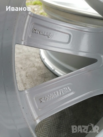 оригинални джанти 17" 5х112 VW 2 броя , снимка 8 - Гуми и джанти - 55000117