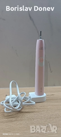 розова електрическа четка за зъби Philips Sonicare