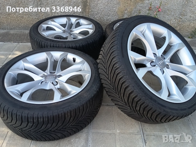 Джанти Ауди 18" А5 S5 5х112 Audi 5x112 с гуми 245/40/18, снимка 8 - Гуми и джанти - 55254200