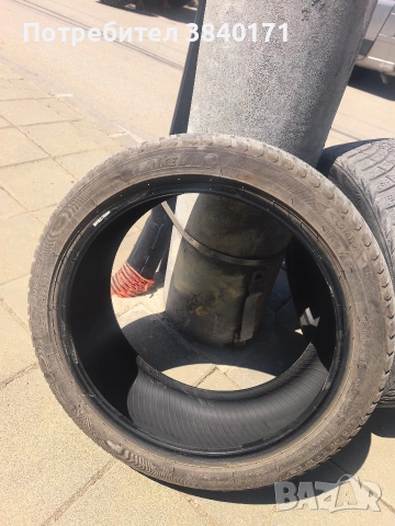 Всесезони гуми 225/45 R18 две броики, снимка 4 - Гуми и джанти - 54847957