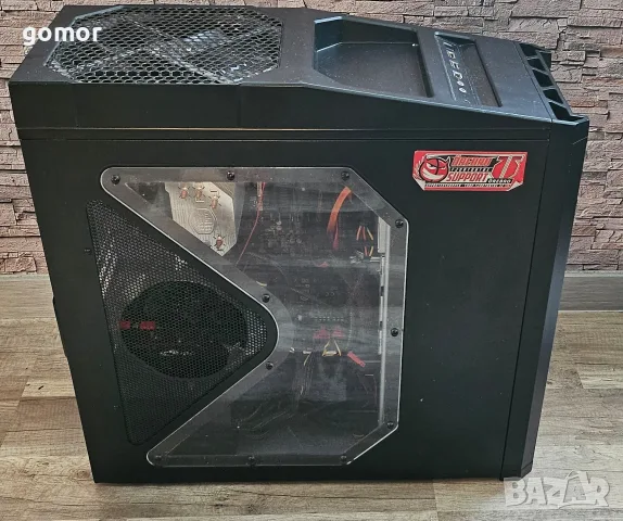 компютър настолен с 12gb ram видеокарта MSI, снимка 2 - Геймърски - 55444562