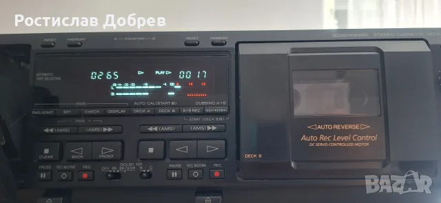 Продавам дек SONY TC-WE635, снимка 2 - Декове - 55597302