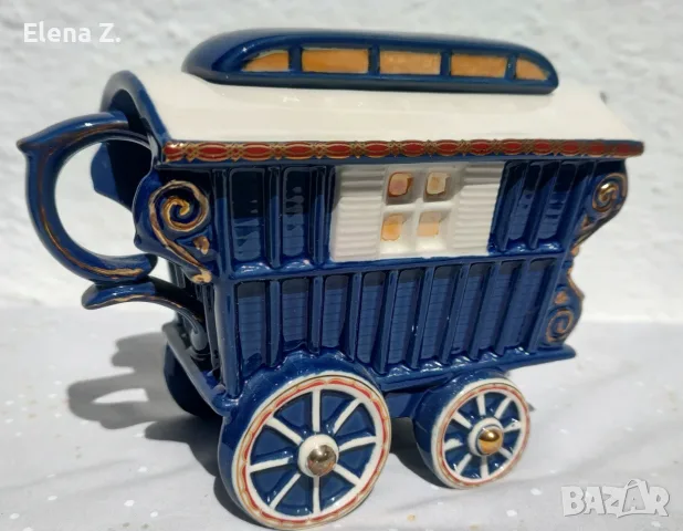 Красив керамичен чайник Romany Caravan, Англия
