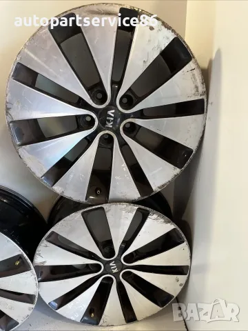 Комплект алуминиеви джанти 7.5x18 инча за Kia Optima (2012) OEM 529102T510, снимка 3 - Части - 55642240
