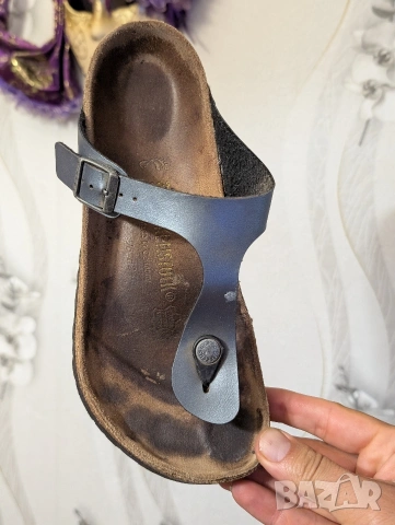 Birkenstock  чехли Gizeh Bs 1005301 номер 39, снимка 5 - Чехли - 55093795
