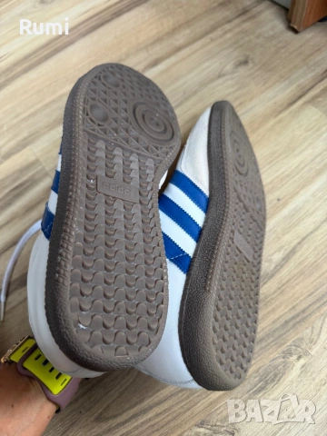 Кожени оригинални маратонки Adidas Samba Italia ! 42 н, снимка 8 - Маратонки - 54754829