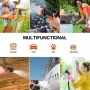 4521 Разтегателен Градински Маркуч (7.5м - 22.5м) с Пълен Комплект Аксесоари, снимка 6
