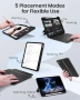 Нов Калъф с клавиатура за iPad 10th Gen A16 2025, тъчпад, RGB, UK layout Кейс таблет Айпад, снимка 3