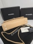 Chanel Coco Handle Дамска Бежова Чанта Код Brand Luxury Fashion1, снимка 5