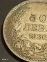 Сребърна монета 50 лева 1930г. Царство България Цар Борис трети 40412, снимка 3