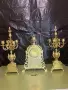 Автентичен френски каминен часовник  Louis XVI – позлатен бронз (Ormolu), ХIХ век , снимка 6