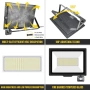 LED прожектор с датчик за движение 200W, снимка 4