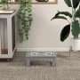 Станция за хранене на кучета PawHut, неплъзгаща се, 44x24x15 см, снимка 8