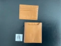 Коженият картодържател (mini portemonnee / kartenetui) «HEMA», Холандия., снимка 5