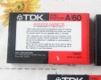 3 касети TDK A-60 Cassette Tape, снимка 4