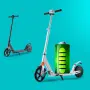 Сгъваема електрическа тротинетка с 8 инча гуми и скорост до 15 км./час SCOOTER5, снимка 7