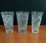 Масивни кристални вази от времето на Соца, снимка 1
