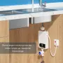 Проточен бойлер 3500W с дигитален дисплей – Моментална топла вода без чакане, снимка 2