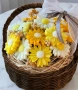 🌷 Ръчно изработени кошници със сапунени цветя и свещи по поръчка., снимка 5