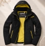 Ветроустойчиво и Водоустойчиво Яке Superdry Windcheater Jacket 2XL - Black/Yellow , снимка 10