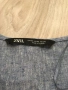 New ZARA разчупен дизайн риза/блуза лен и памук XS, снимка 6