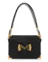 Луксозна черна чанта от естествена кожа MUSETTE – модел Queen Victoria (Перфектна!), снимка 5