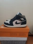 Jordan 1 mid SE Navy Blue/Olive/Beige, снимка 3