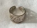 Винтидж сребърен ажурен пръстен от испанската марка TOUS (колекция Tous Dream / Tous Filigree)., снимка 2