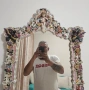 Огромно огледало от  порцелан., снимка 7