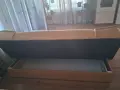 Диван с функция сън и ракла за съхранение, снимка 4